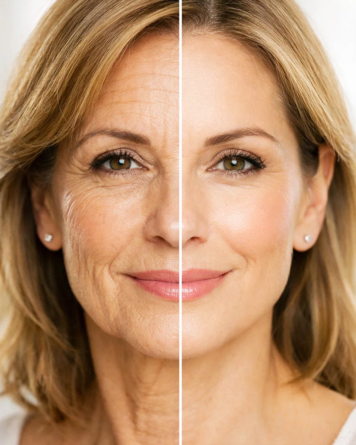 BYLUT 3-in-1 Ice Globes & Glass Facial Cupping Set, 2 Ice Globes for Face + 4-Size Facial Cupping Set for Face Lifting  & Body Suction Cups, Facial Ice Roller for Depuffing, Heat & Cold Therapy-Purple